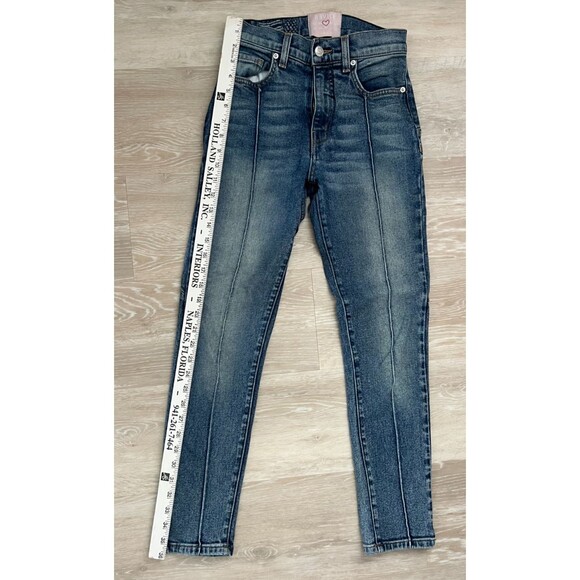 REVICE Star Skinny High Rise Jeans Women’s Size 25 with Front Seam - Picture 7 of 11